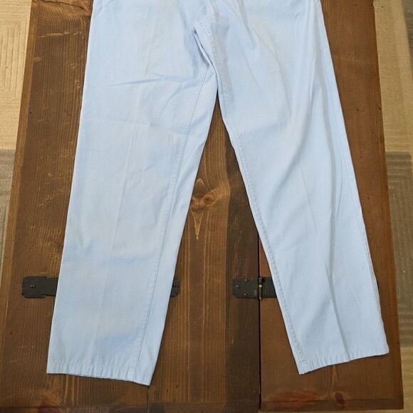 Orvis Surfwashed Twill pants light blue size 10 - Picture 3 of 5